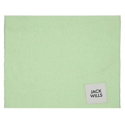 Green - Side - Jack Wills Womens-Ladies Logo Fluffy Scarf