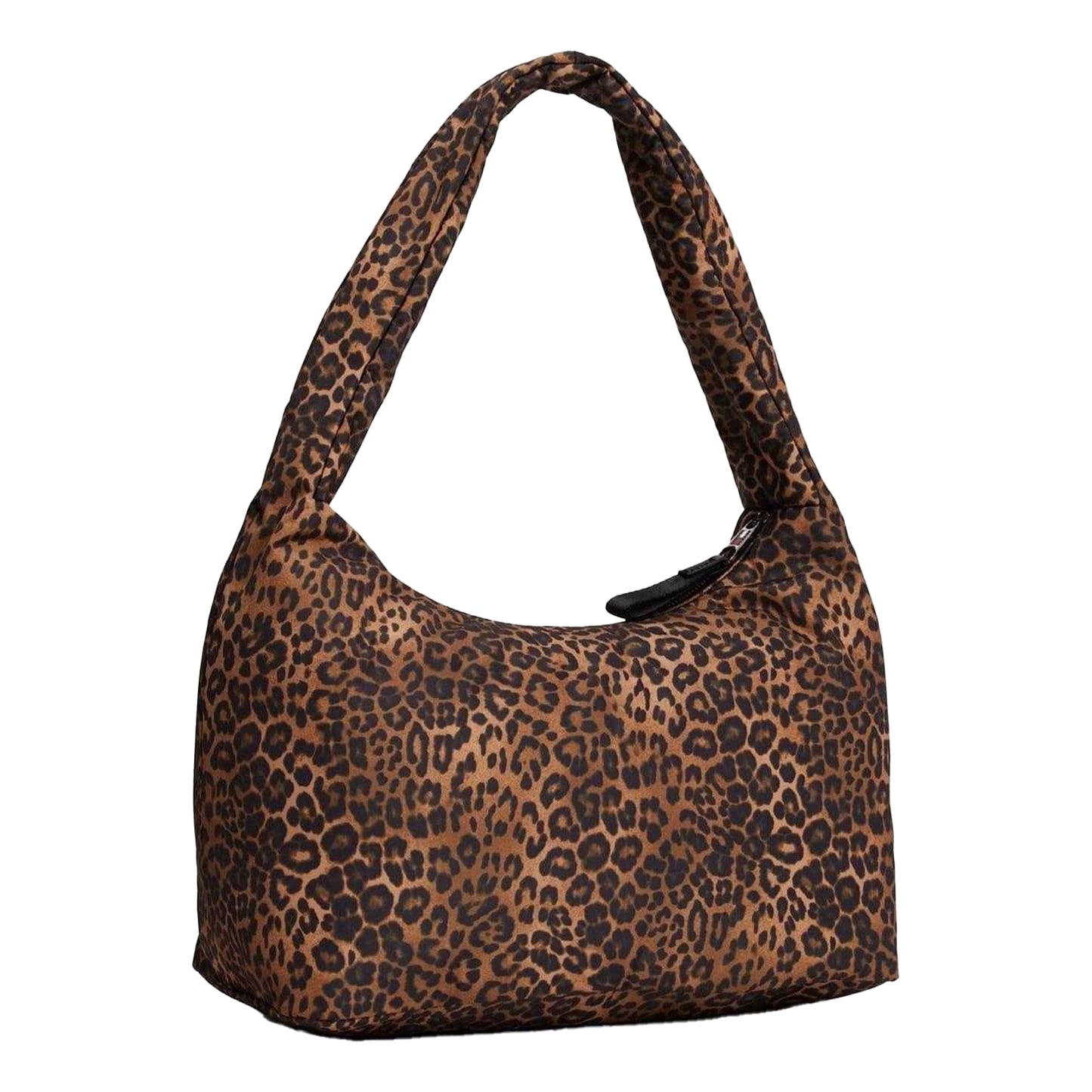 Brown - Back - Tommy Jeans Leopard Print Hobo Bag