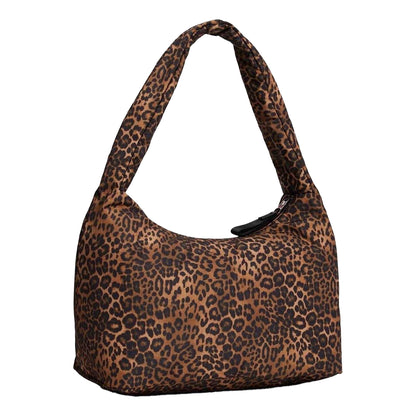 Brown - Back - Tommy Jeans Leopard Print Hobo Bag