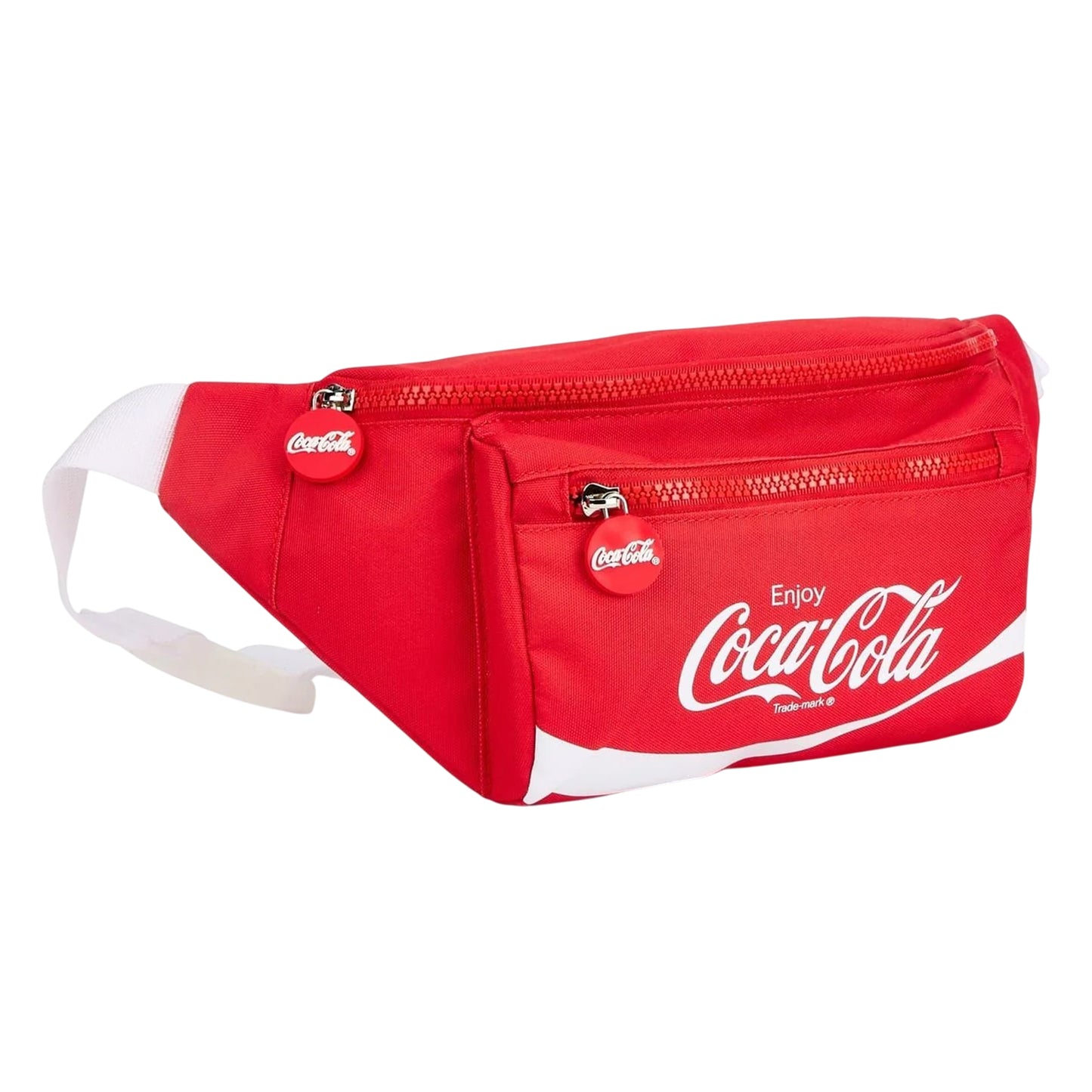 Red - Side - Coca-Cola Unisex Adult Waist Bag