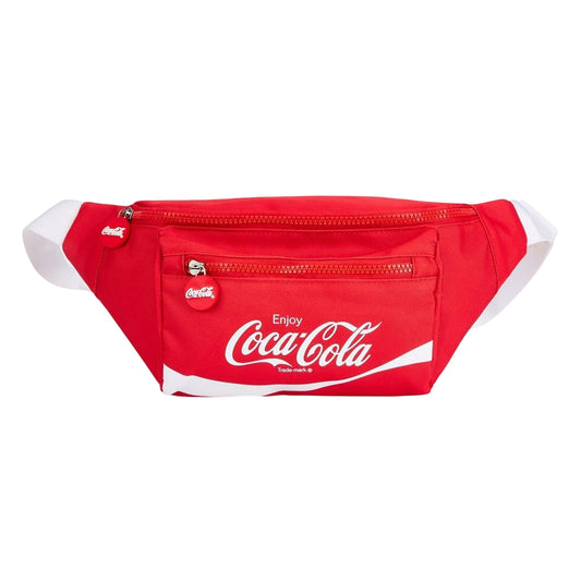 Red - Front - Coca-Cola Unisex Adult Waist Bag