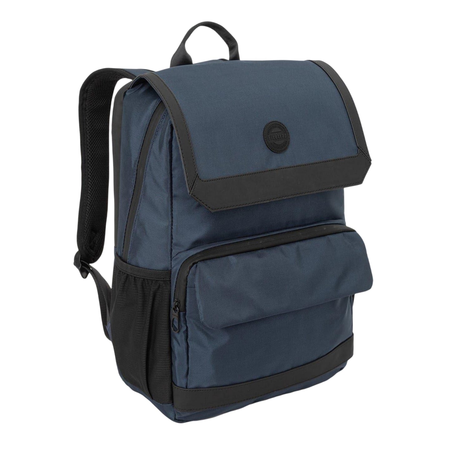 Navy - Side - Firetrap Fold Over Backpack