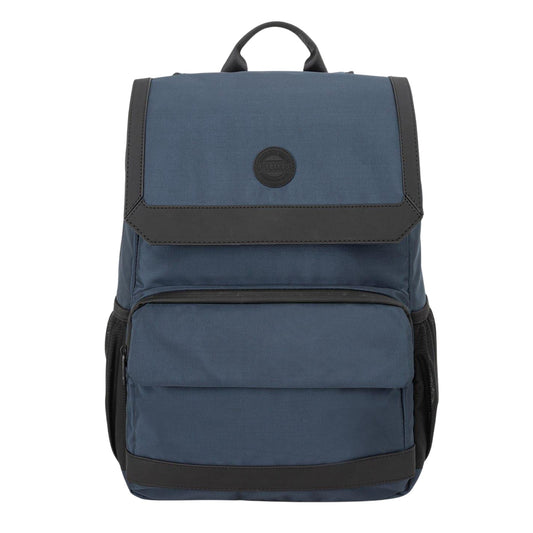 Navy - Front - Firetrap Fold Over Backpack