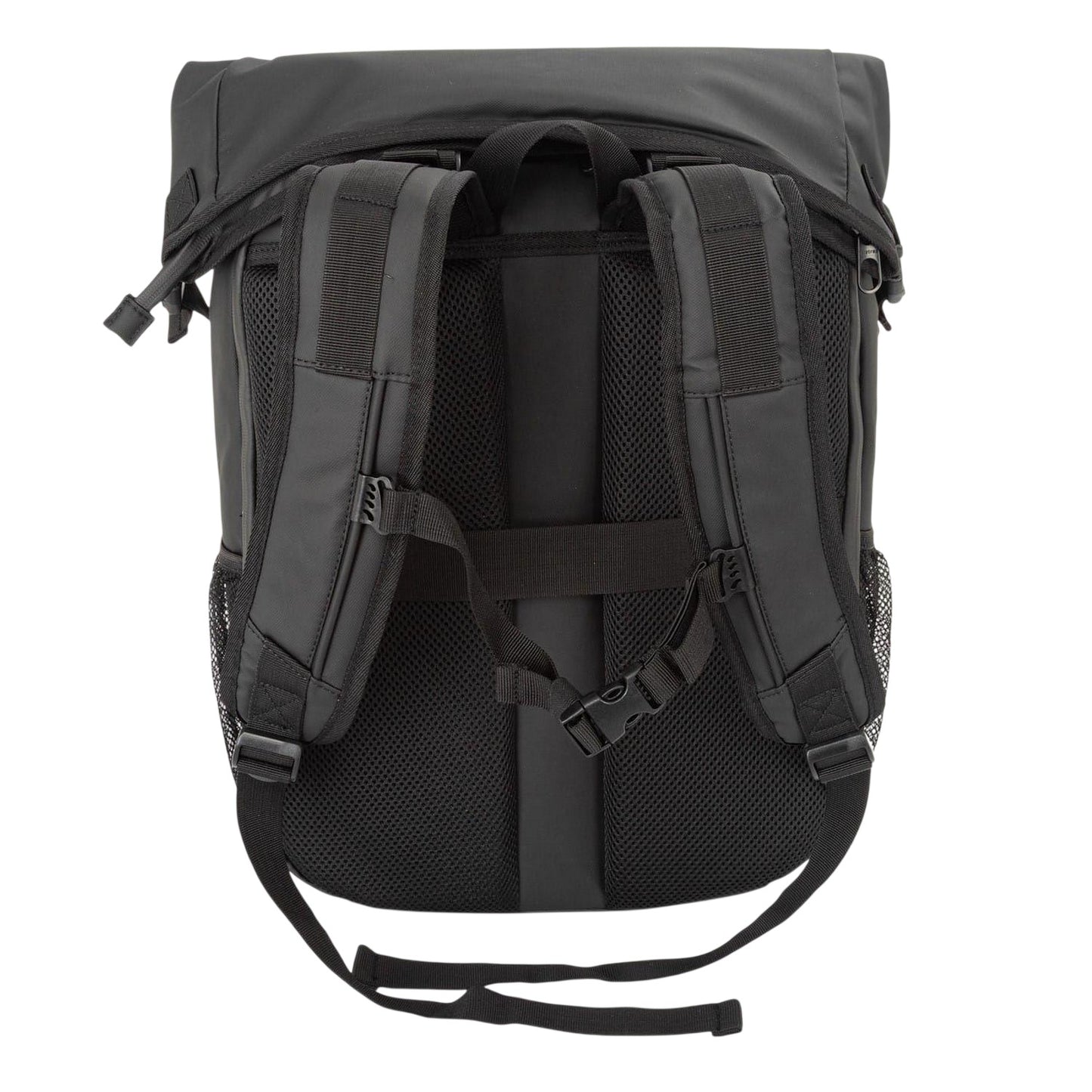 Black - Back - Firetrap Rectangle Backpack
