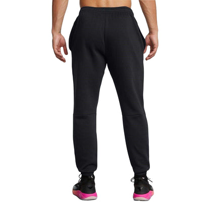 Black - Back - Under Armour Mens Project Rock Joggers