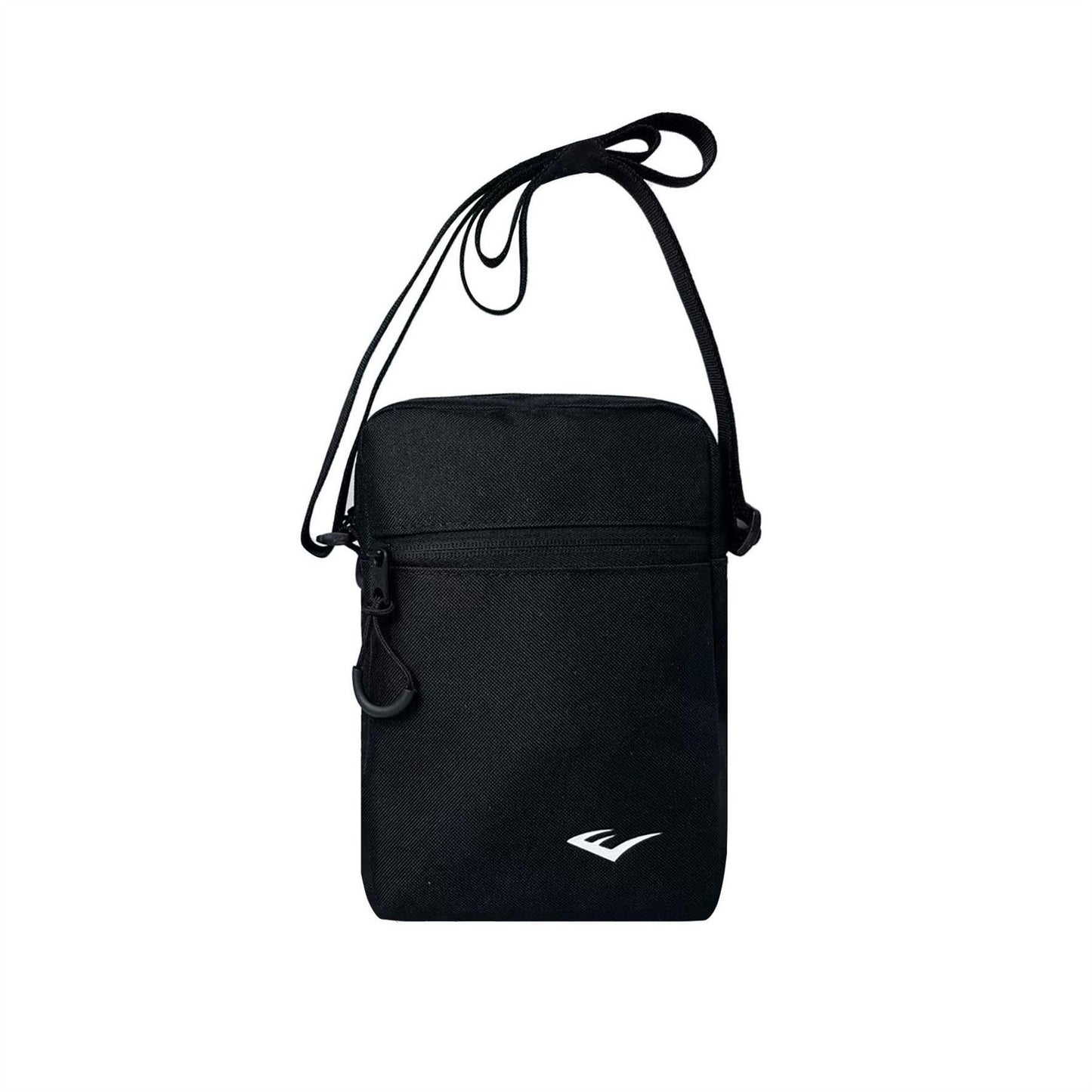 Black - Front - Everlast Logo Crossbody Bag
