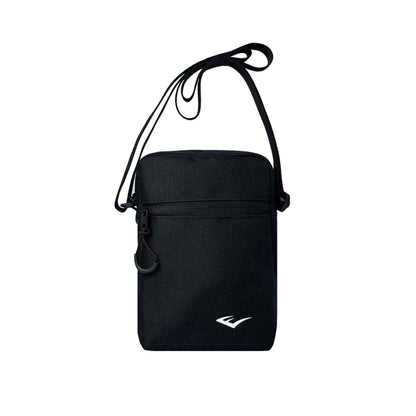 Black - Front - Everlast Logo Crossbody Bag