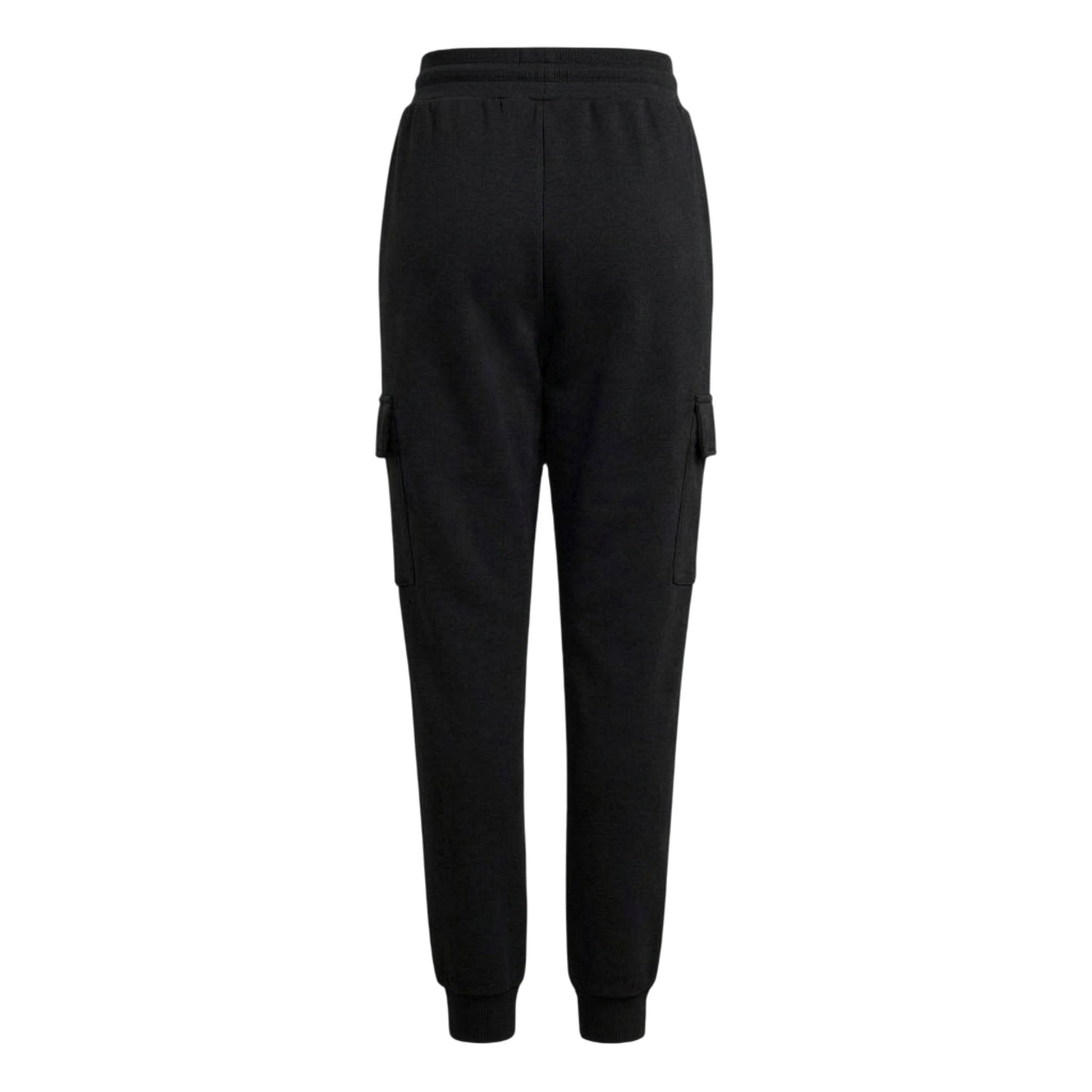 Black - Back - Adidas Childrens-Kids Originals Regular Cargo Trousers