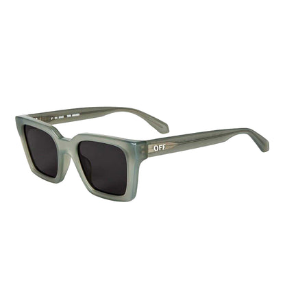 Grey - Front - Off White Unisex Adult Square Sunglasses
