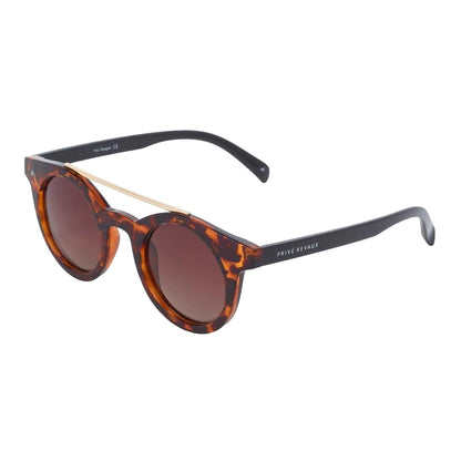 Brown - Front - Prive Revaux The Reagan Sunglasses