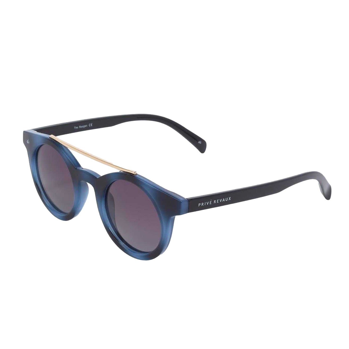 Black - Front - Prive Revaux The Reagan Sunglasses