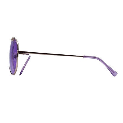 Gold - Back - Pilot UV Protection Sunglasses
