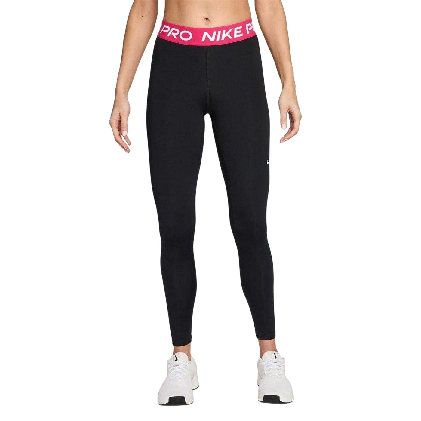 Black-Rush - Front - Nike Womens-Ladies Pro Leggings