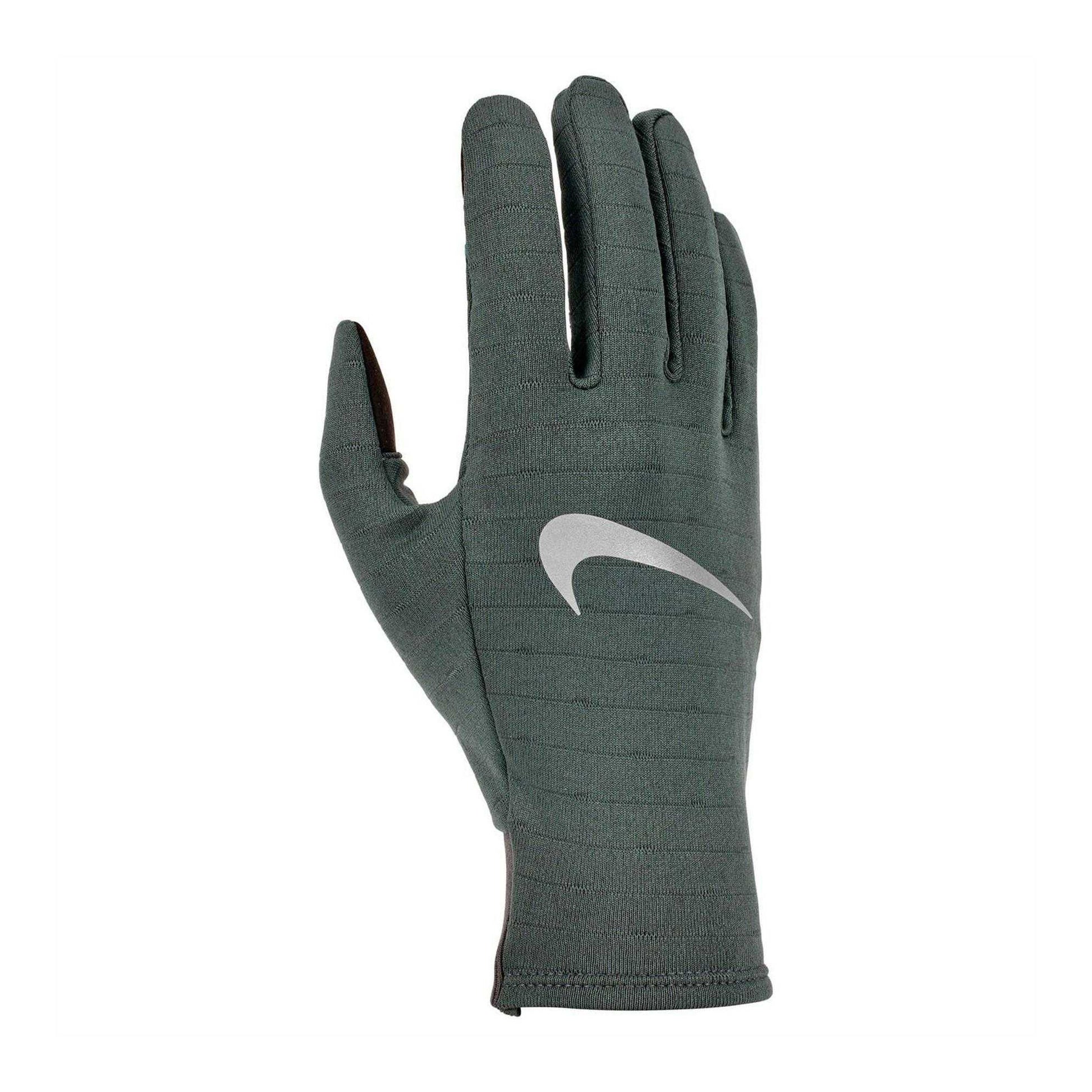 Green - Back - Nike Unisex Adult Thermafit Running Gloves