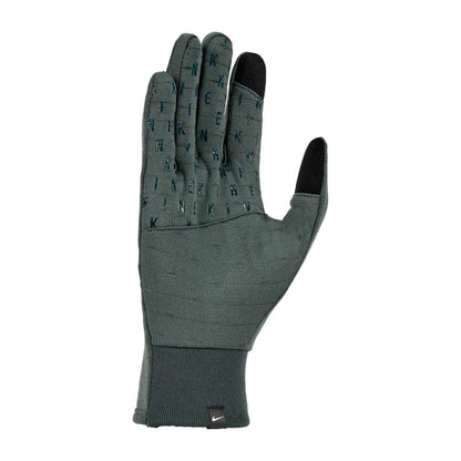 Green - Side - Nike Unisex Adult Thermafit Running Gloves