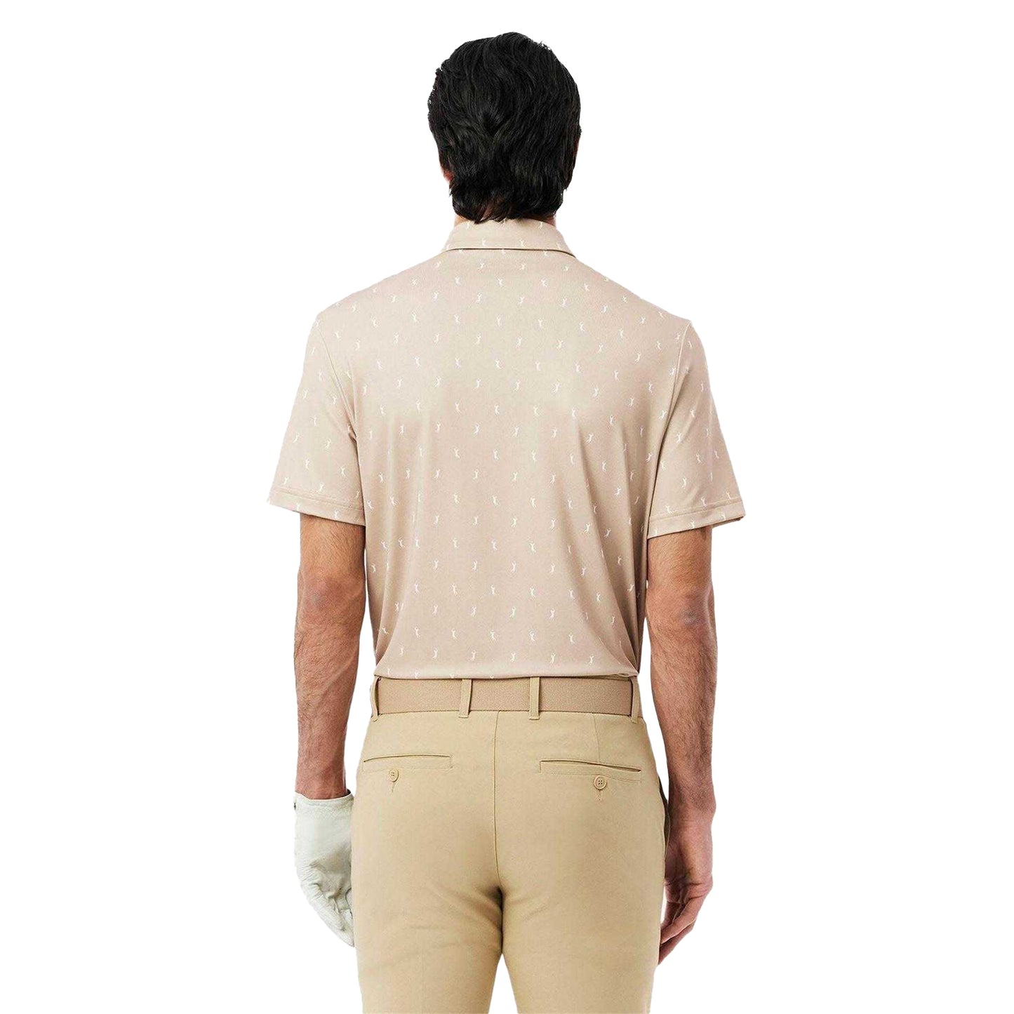 Beige - Lifestyle - Lacoste Mens UV Protection Regular Polo Shirt