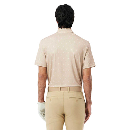 Beige - Lifestyle - Lacoste Mens UV Protection Regular Polo Shirt