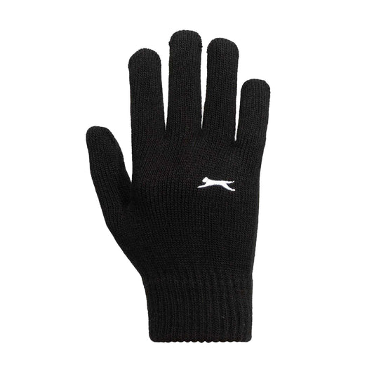 Black - Front - Slazenger Childrens-Kids Winter Gloves