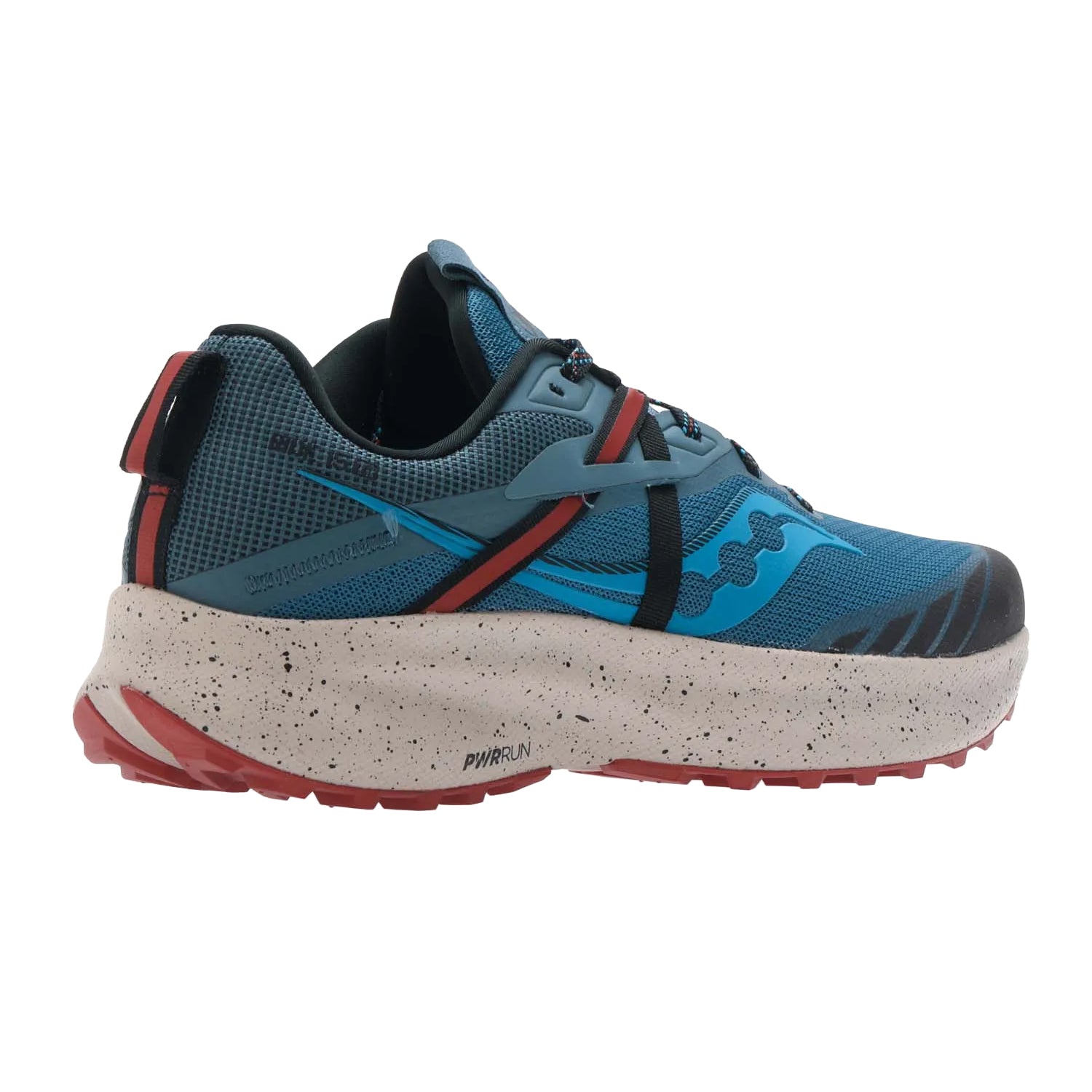 Blue - Back - Saucony Mens Ride 15 Trainers