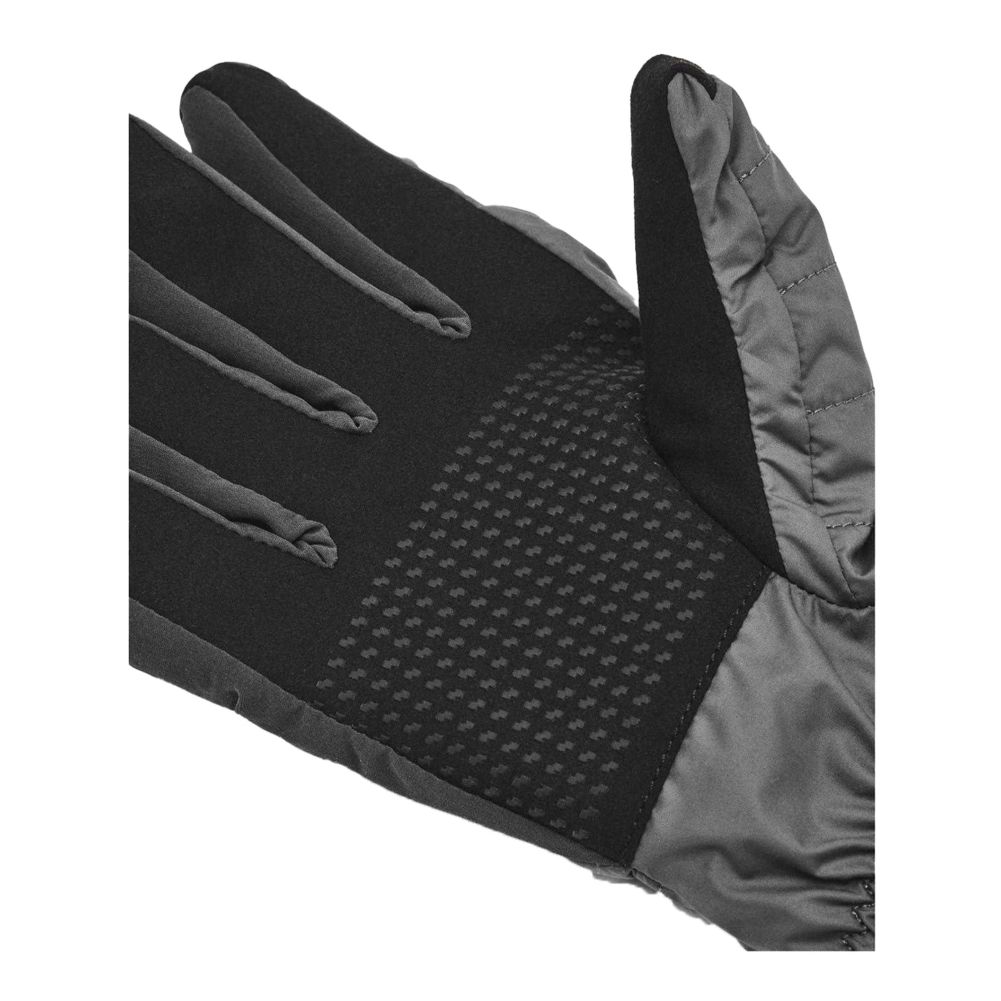Grey - Side - Under Armour Mens Insulated Gloves