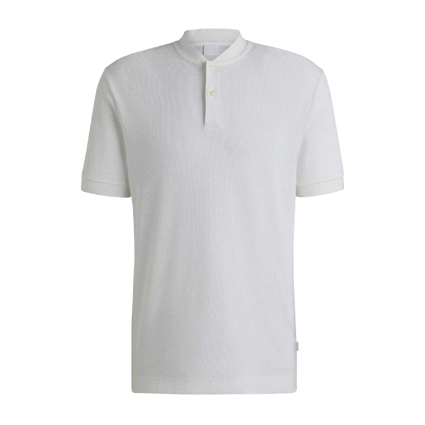 White - Front - Boss Mens Polo Shirt