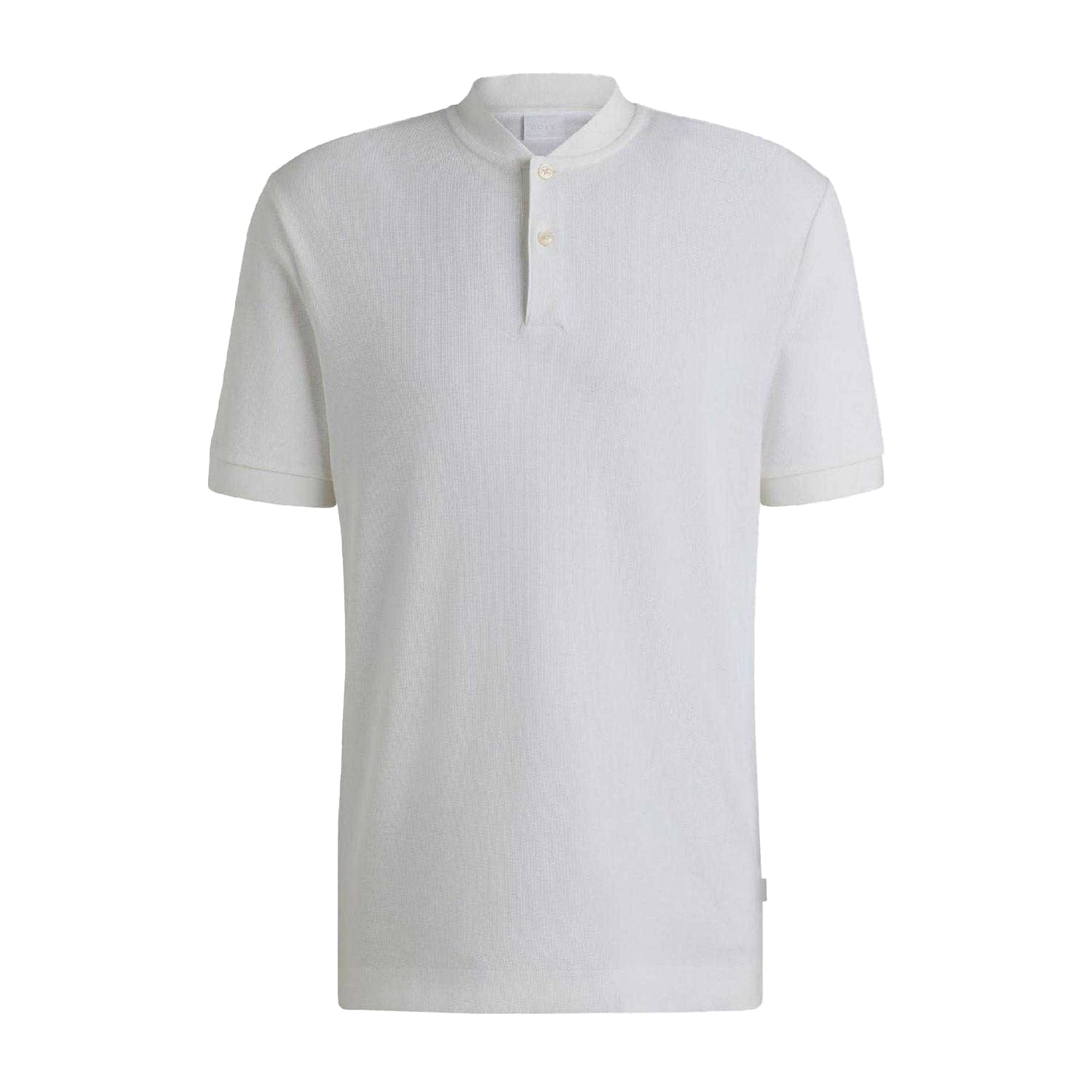 White - Front - Boss Mens Polo Shirt
