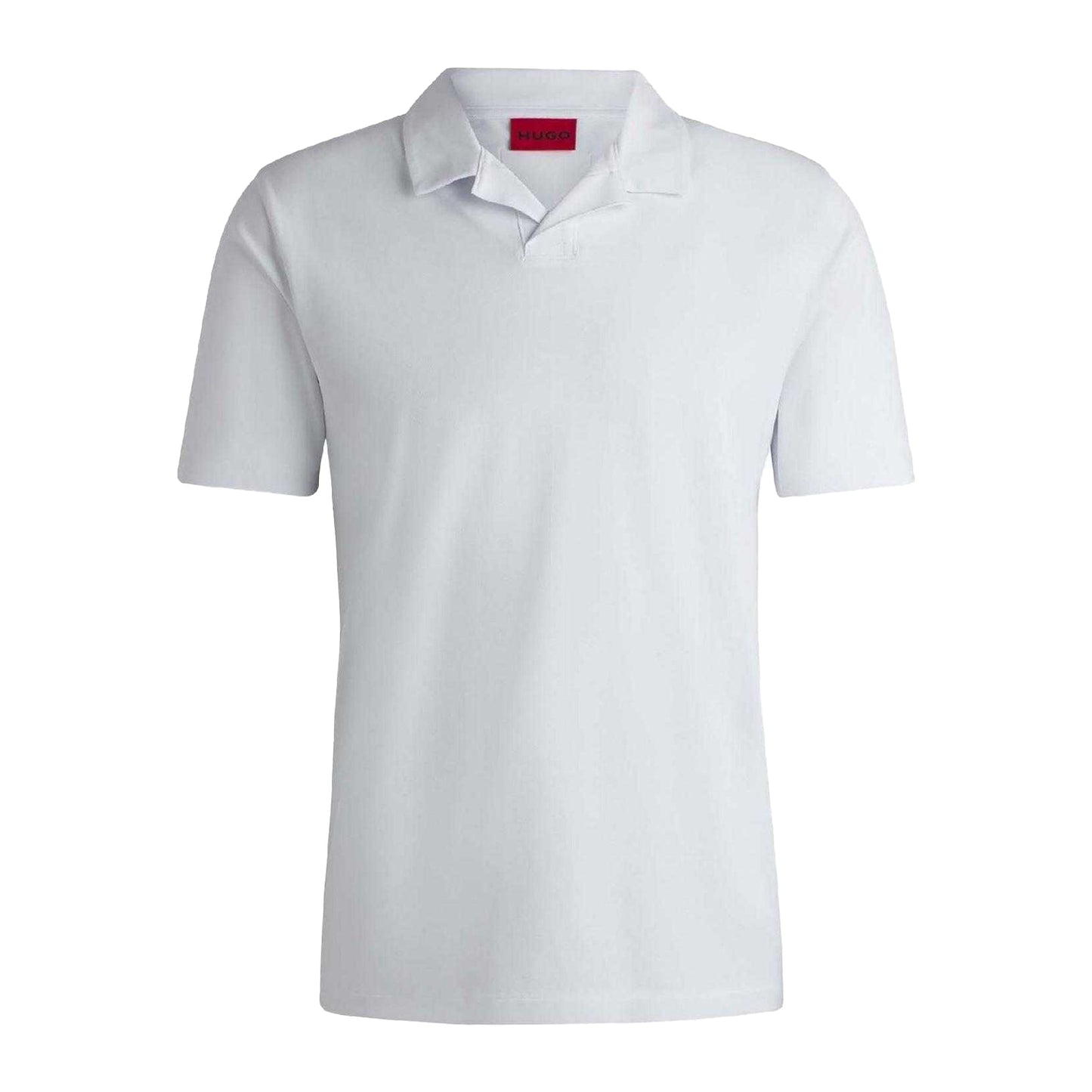 White - Front - Hugo Mens Dimerspolo Polo Shirt