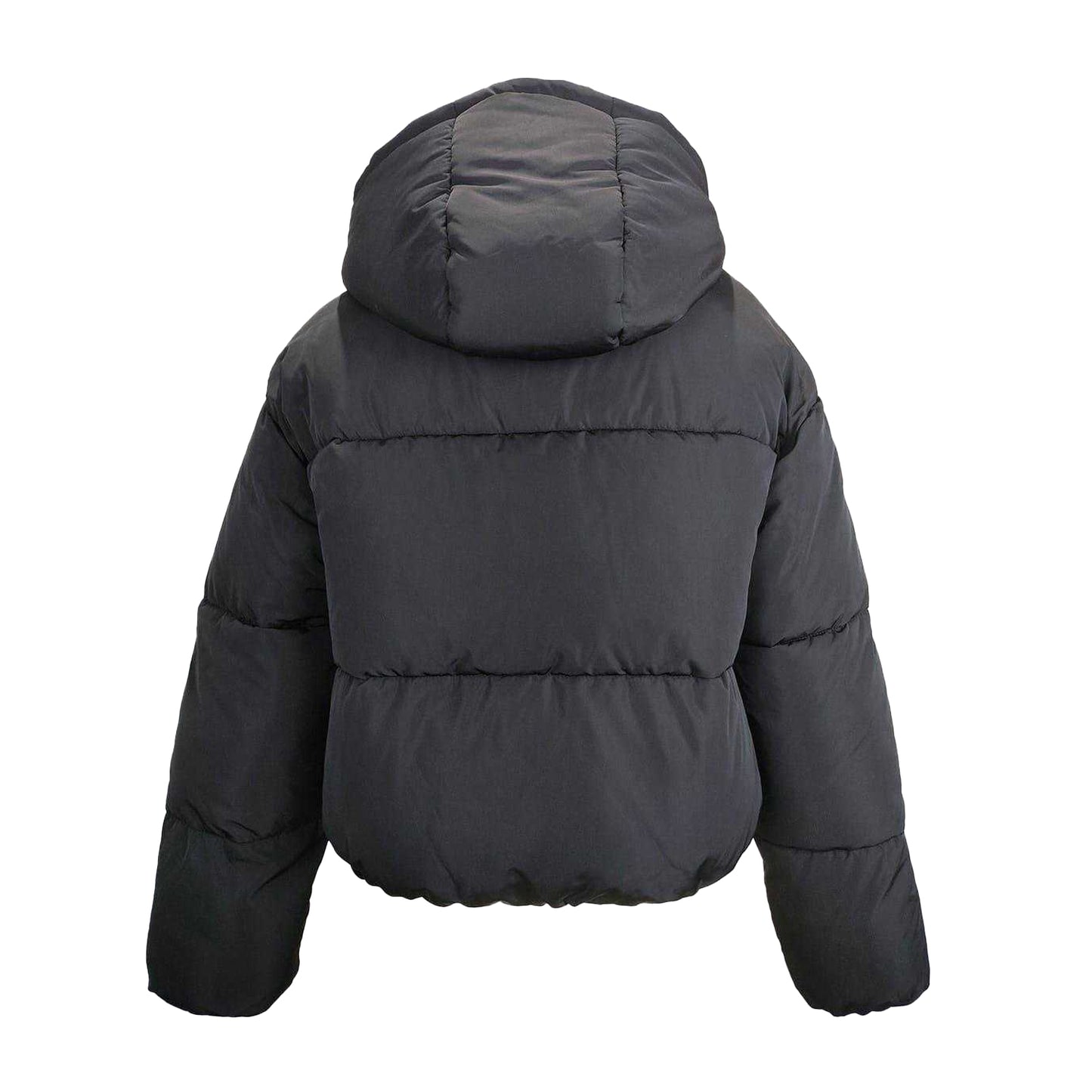 Black - Back - Jack Wills Womens-Ladies Regular Puffer Jacket