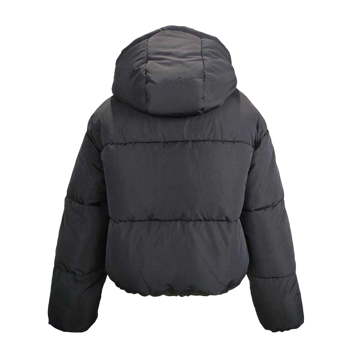 Black - Back - Jack Wills Womens-Ladies Regular Puffer Jacket