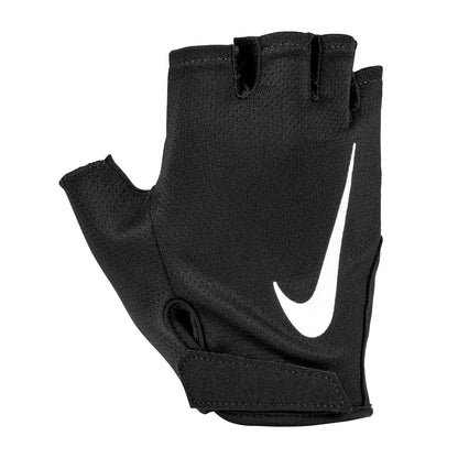 Black-White - Front - Nike Unisex Adult Essential Gym Weightlifting Gloves