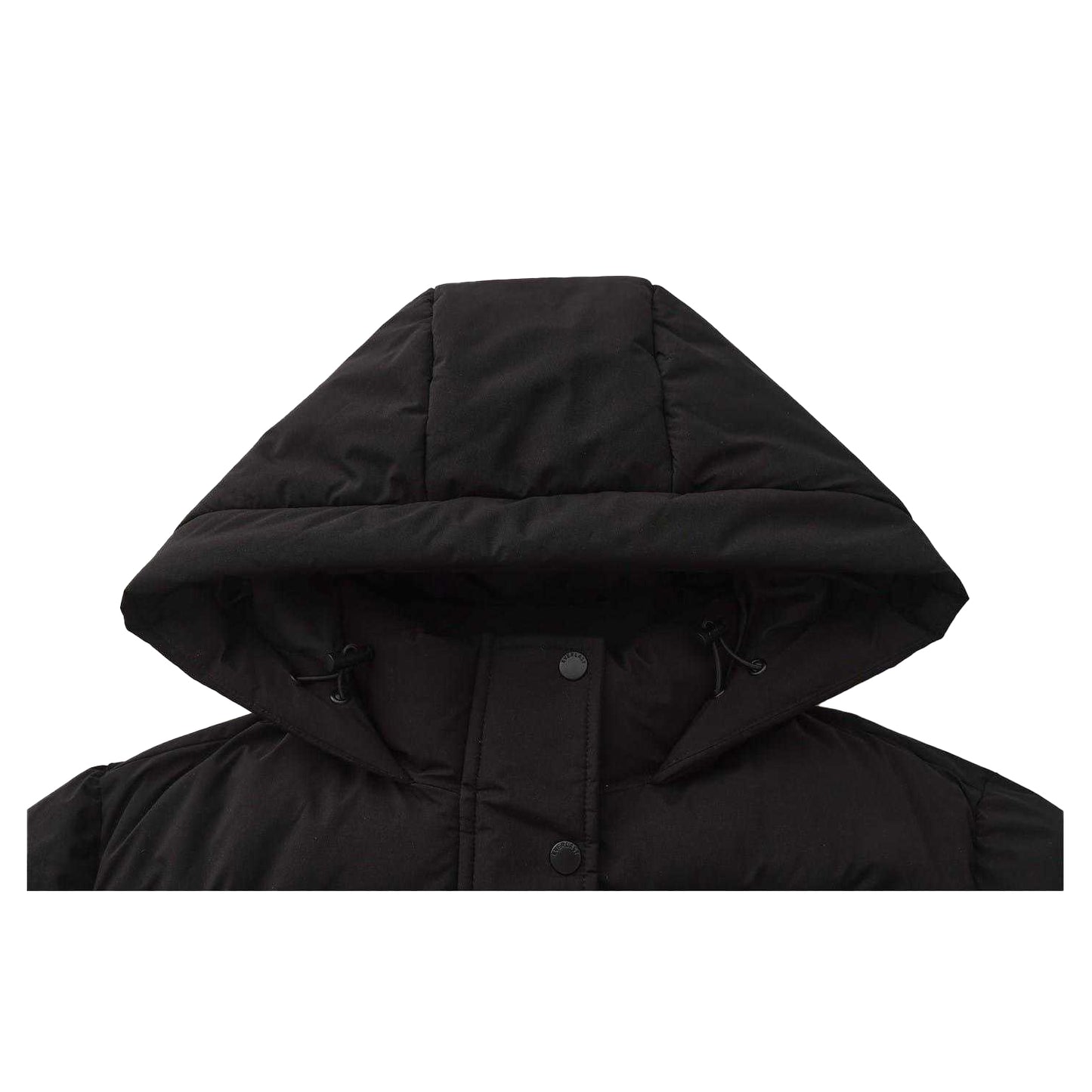 Black - Side - Everlast Womens-Ladies Puffer Jacket