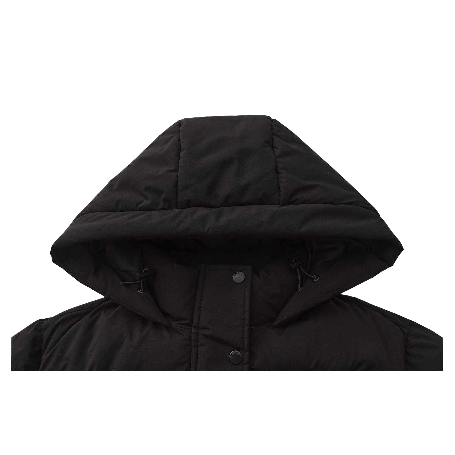 Black - Side - Everlast Womens-Ladies Puffer Jacket