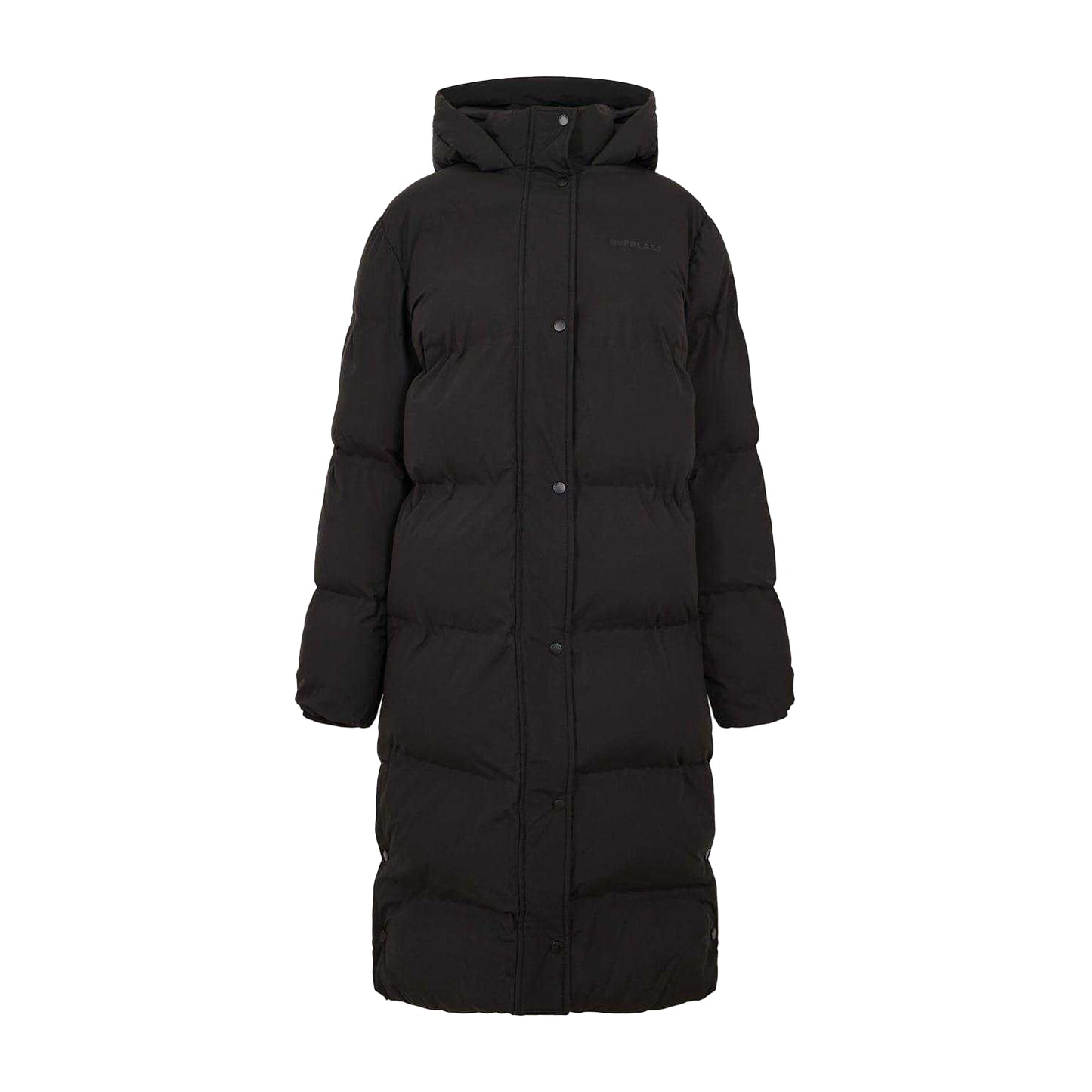 Black - Front - Everlast Womens-Ladies Puffer Jacket