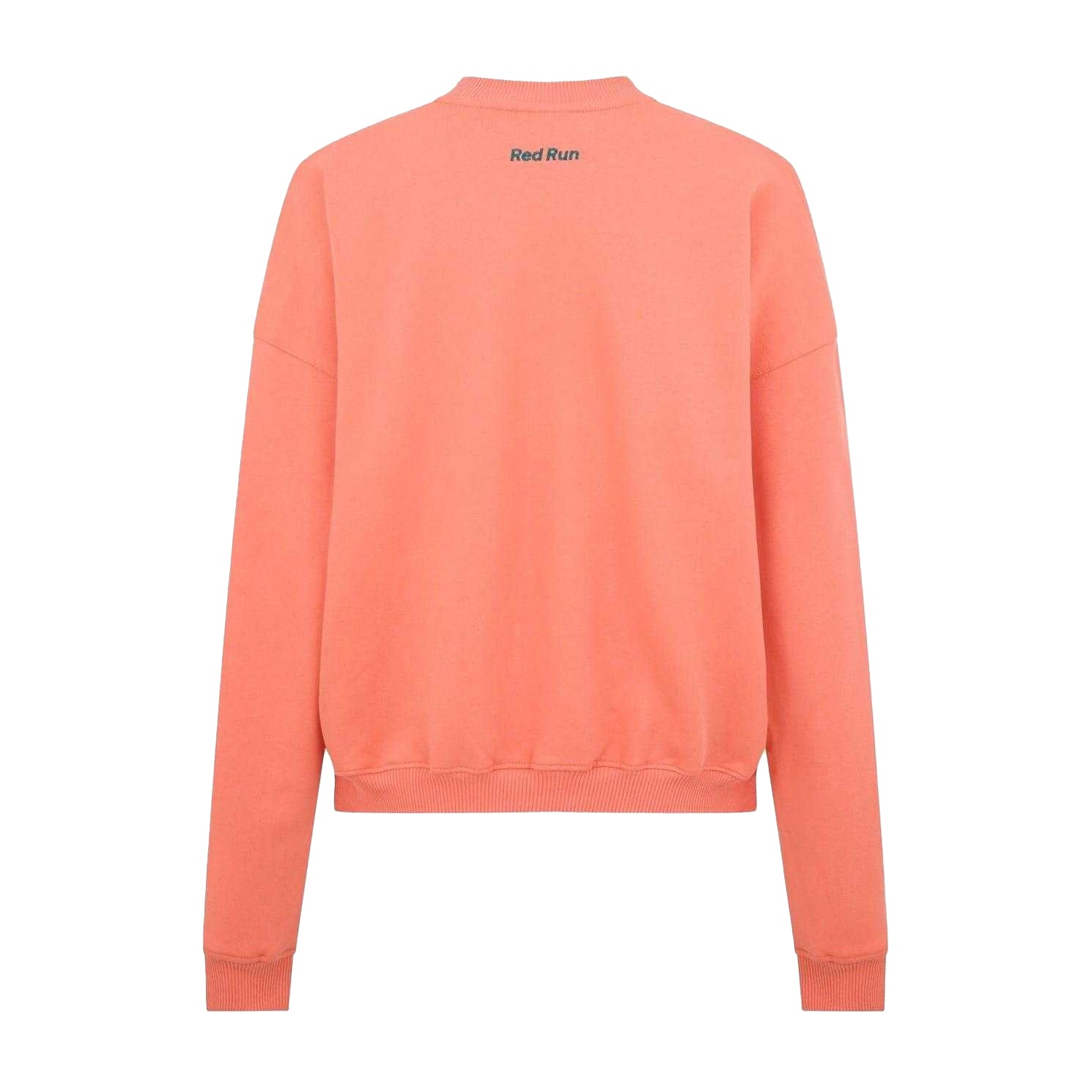 Salmon Print - Back - Red Run Womens-Ladies Sweatshirt