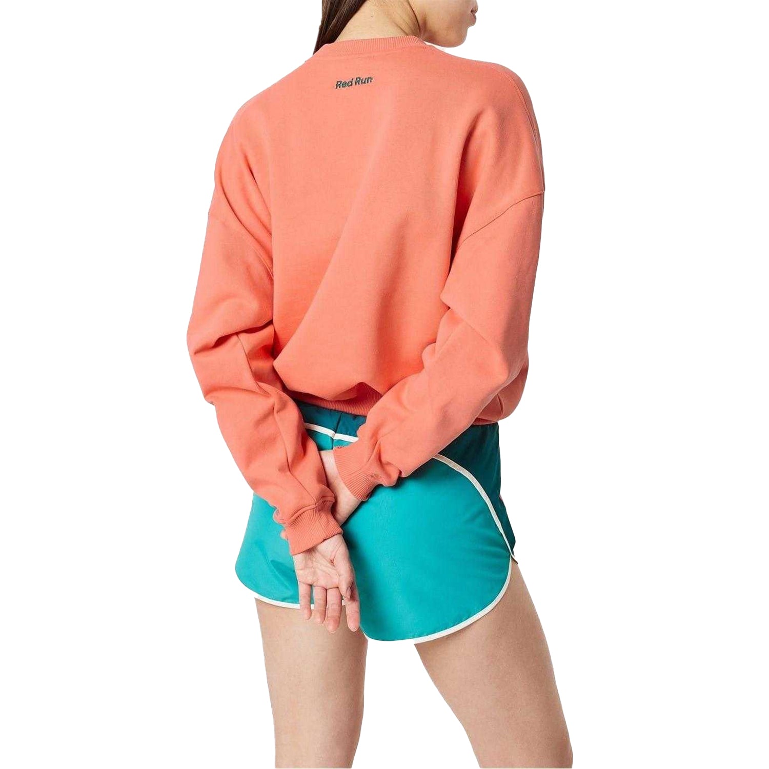 Salmon Print - Lifestyle - Red Run Womens-Ladies Sweatshirt