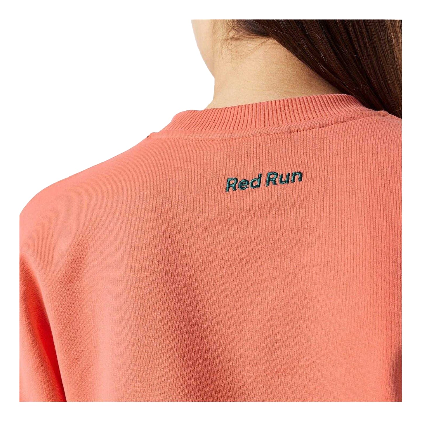 Salmon Print - Pack Shot - Red Run Womens-Ladies Sweatshirt