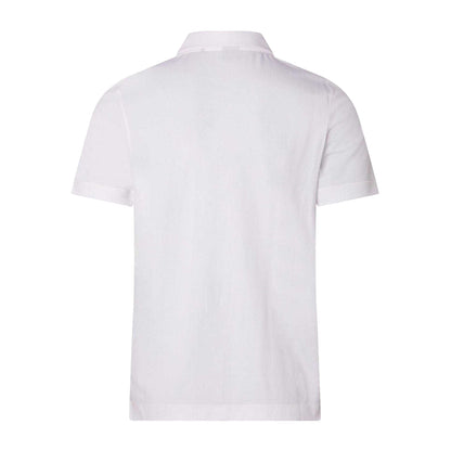 White - Back - Boss Mens P-Paino 152 Polo Shirt