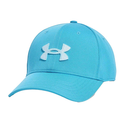 Blue - Front - Under Armour Mens Blitzing Logo Sport Baseball Cap