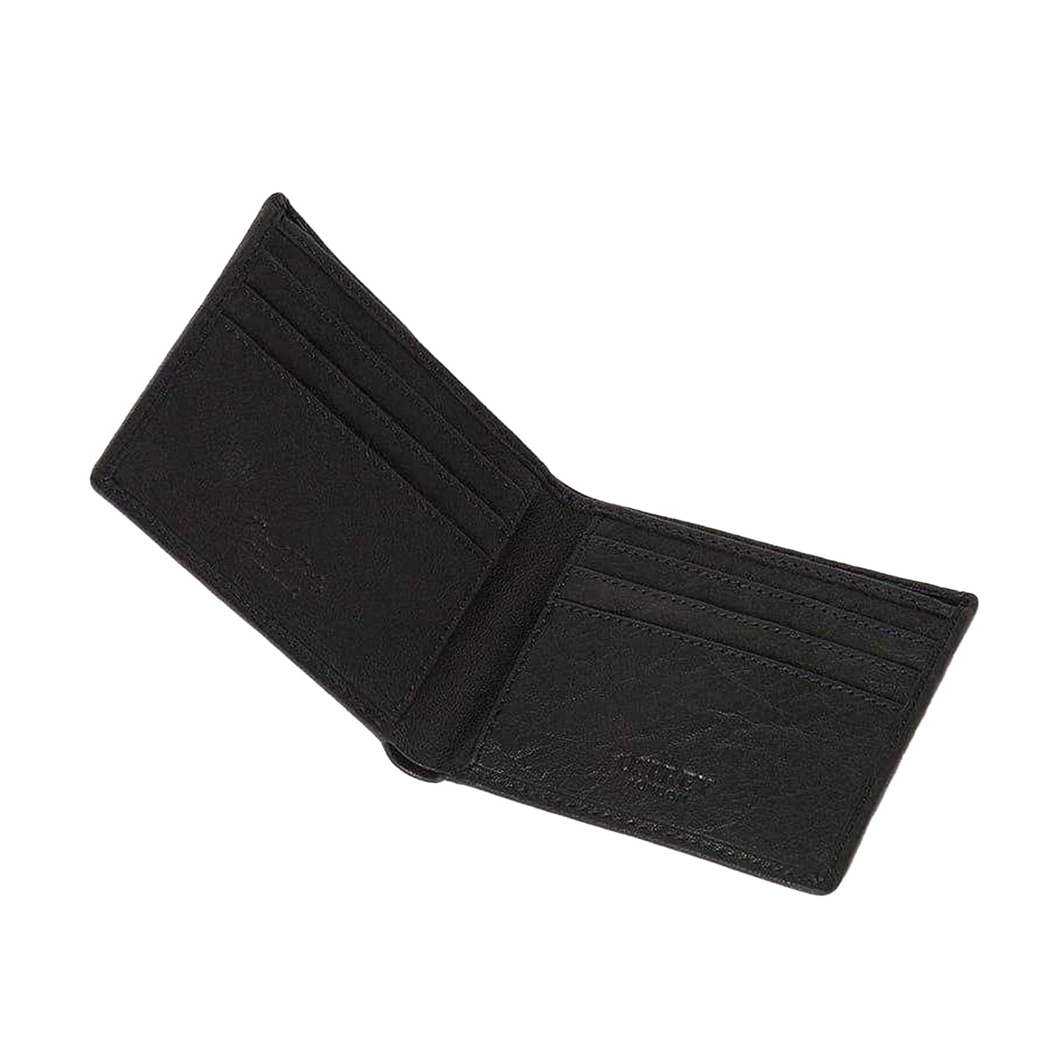 Black - Back - Osprey Barker Bi-Fold Leather Everyday Wallet