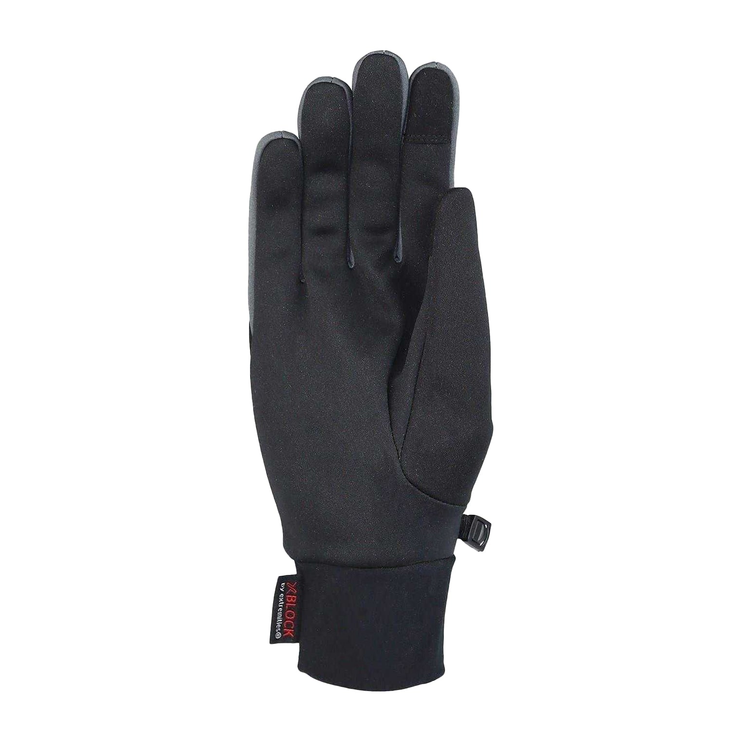 Black - Back - Extremities Unisex Adult Gloves