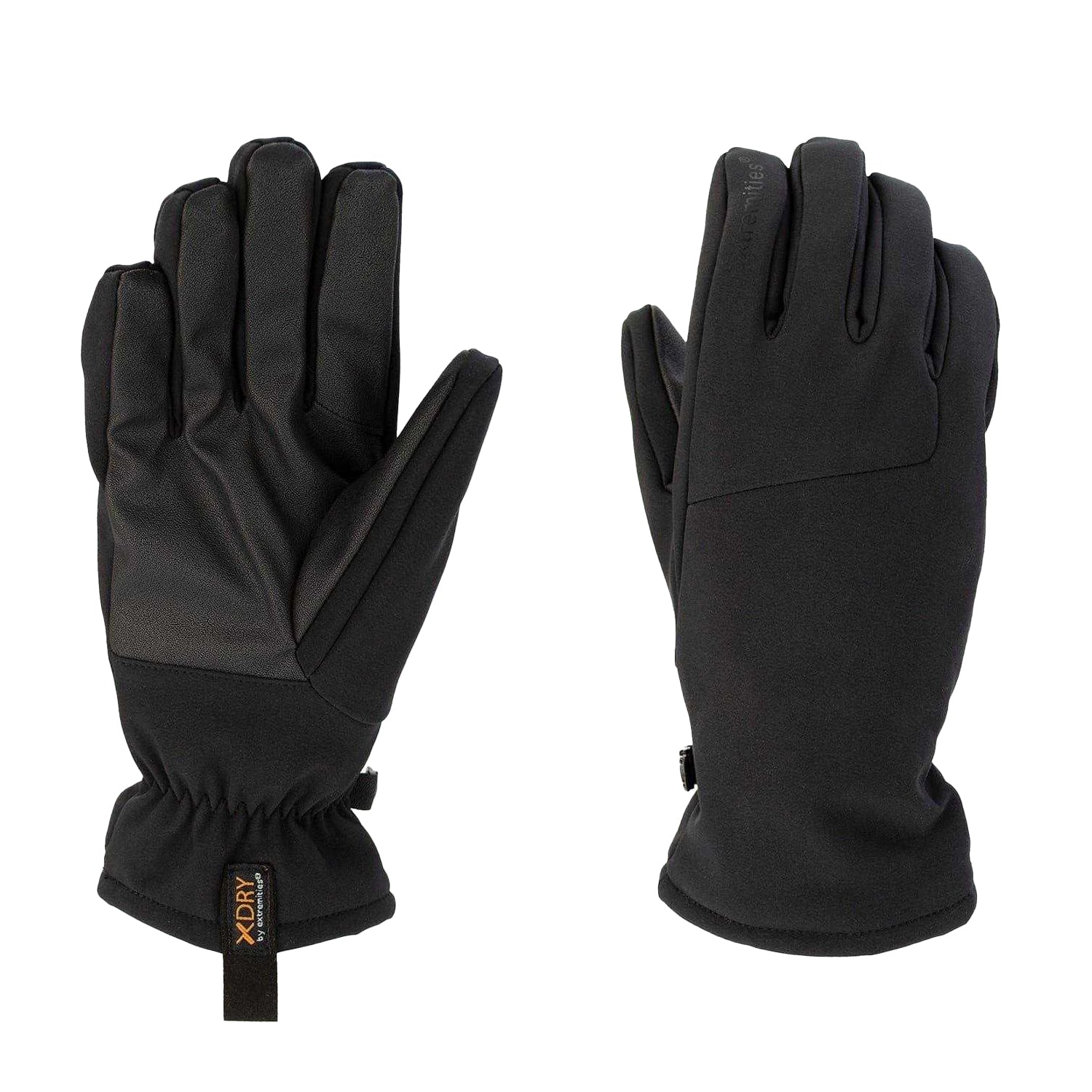 Black - Side - Extremities Unisex Adult Gloves