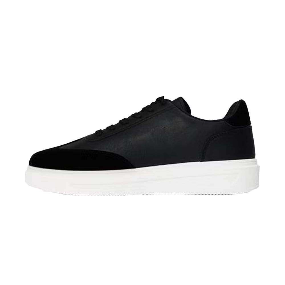 Black - Back - Original Penguin Mens Suede Trainers