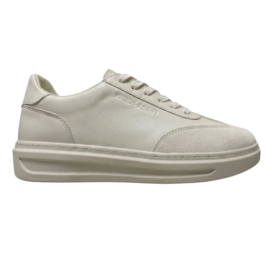 Beige - Front - Original Penguin Mens Suede Trainers
