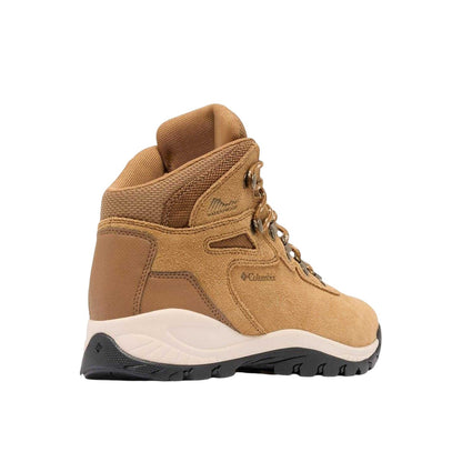 Dark Stone - Back - Columbia Womens-Ladies Newton Suede Waterproof Hiking Boots