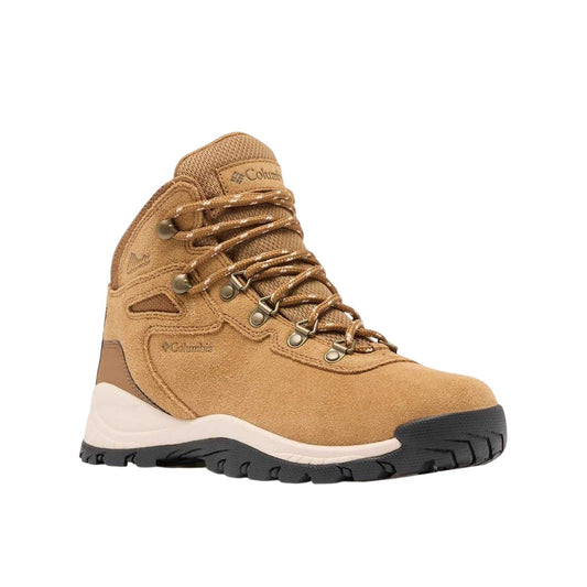 Dark Stone - Front - Columbia Womens-Ladies Newton Suede Waterproof Hiking Boots