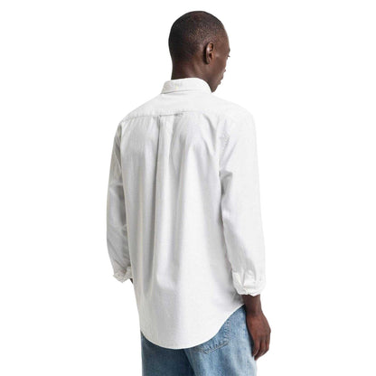 Cream - Back - Gant Mens Fit Archive Button-Down Shirt