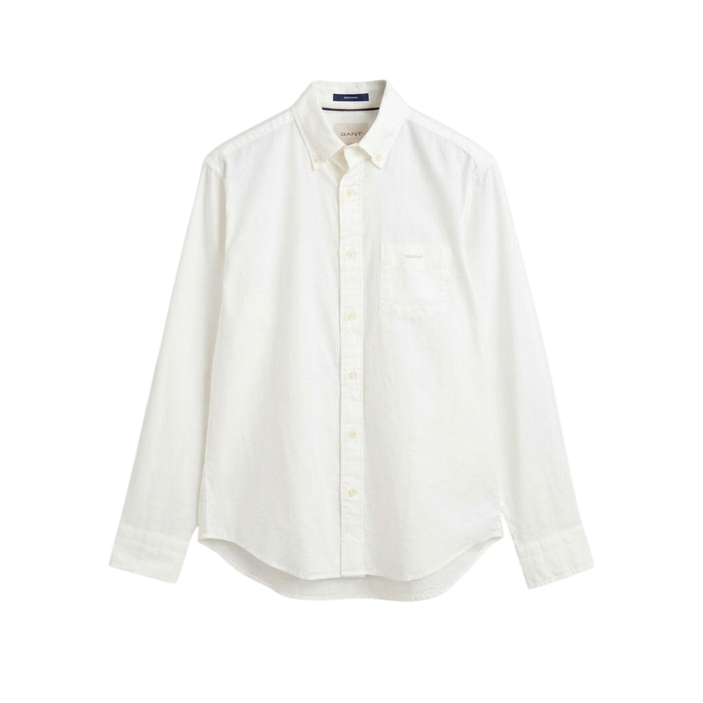 Cream - Front - Gant Mens Fit Archive Button-Down Shirt