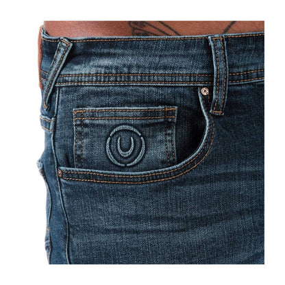 Denim - Lifestyle - Duck and Cover Mens Overbug Denim Tapered Jeans