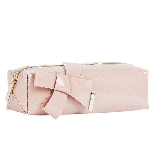 Pale Pink - Front - Ted Baker Womens-Ladies Bow Wash Bag