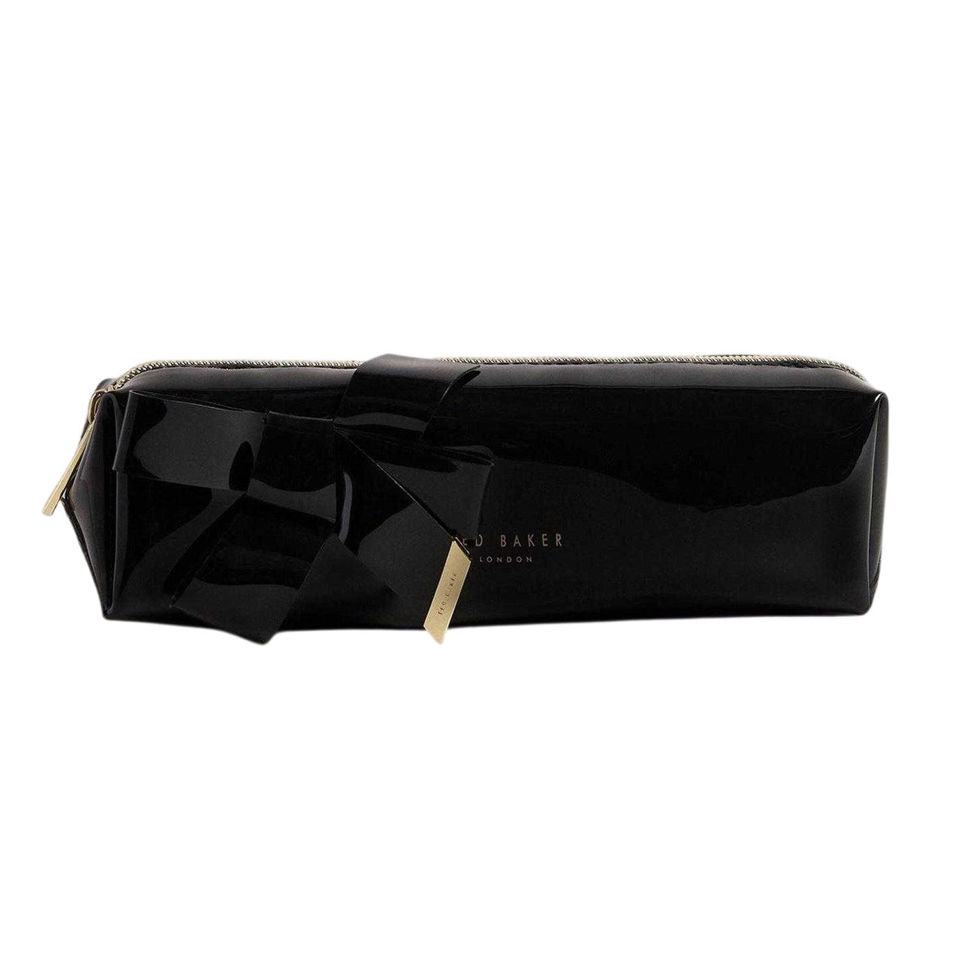 Black - Front - Ted Baker Womens-Ladies Bow Wash Bag